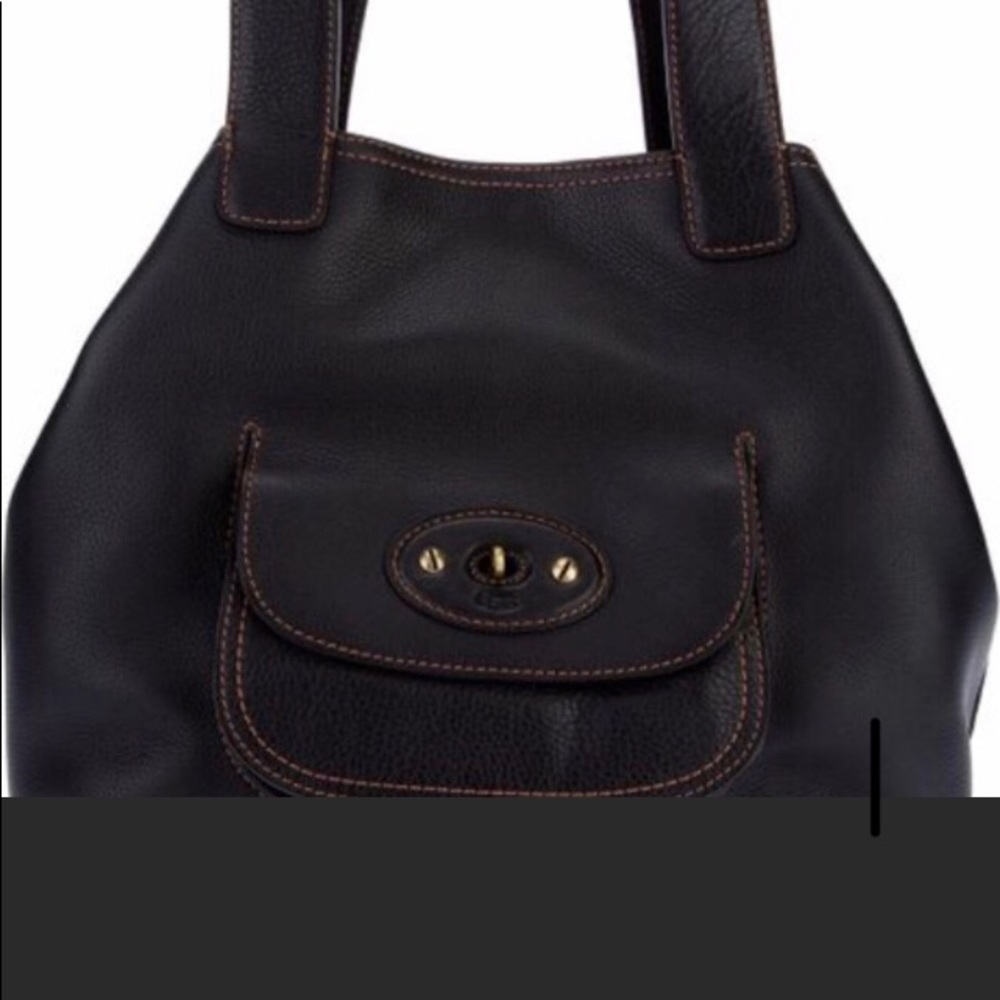UGG Australia Tote Purse Handbag Black  .